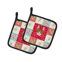 Load image into Gallery viewer, Aegean Cat Love Pot Holders - Set of 2 - Heat-Resistant Kitchen Essentials CK5078PTHD