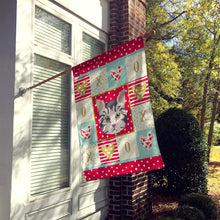 Load image into Gallery viewer, American Bobtail Cat Flag Canvas House Size CK5079CHF