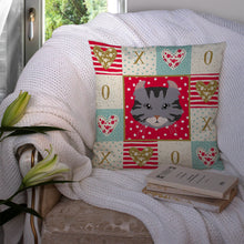 Load image into Gallery viewer, American Curl Cat Love Throw Pillow - 14x14 Decorative Pillow – Art for Your Home &amp; Patio CK5080PW1414
