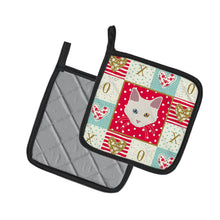 Load image into Gallery viewer, Aphrodite Giant Cat Love Pot Holders - Set of 2 - Heat-Resistant Kitchen Essentials CK5084PTHD
