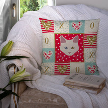 Load image into Gallery viewer, Aphrodite Giant Cat Love Throw Pillow - 14x14 Decorative Pillow – Art for Your Home &amp; Patio CK5084PW1414