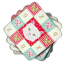 Load image into Gallery viewer, Asian Semi Longhaired Cat Love Coasters - Set of 4 Lightweight Foam, Absorbent Drink Coasters  CK5085FC