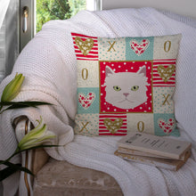 Load image into Gallery viewer, Asian Semi Longhaired Cat Love Throw Pillow - 14x14 Decorative Pillow – Art for Your Home &amp; Patio CK5085PW1414