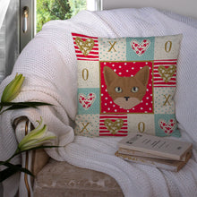 Load image into Gallery viewer, Australian Mist Cat Love Throw Pillow - 14x14 Decorative Pillow – Art for Your Home &amp; Patio CK5086PW1414