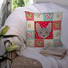 Load image into Gallery viewer, Bambino Cat Love Throw Pillow - 14x14 Decorative Pillow – Art for Your Home &amp; Patio CK5088PW1414