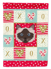 Load image into Gallery viewer, Birman Cat Flag Canvas House Size CK5090CHF