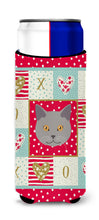 Load image into Gallery viewer, Chartreux Cat   Hugger for slim cans CK5100MUK