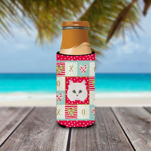 Load image into Gallery viewer, Chinchilla Persian Longhair Cat   Hugger for slim cans CK5103MUK