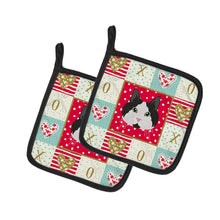 Load image into Gallery viewer, Cymric Cat Love Pot Holders - Set of 2 - Heat-Resistant Kitchen Essentials CK5108PTHD