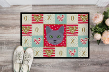 Load image into Gallery viewer, Korat Cat Love Doormat - 24x36 Decorative Floor Mat – Indoor/Outdoor Rug with Artistic Flair CK5124JMAT