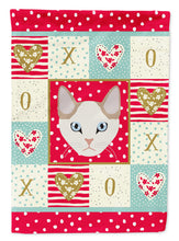 Load image into Gallery viewer, Korean Bobtail Cat Flag Canvas House Size CK5125CHF
