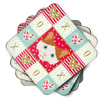 Load image into Gallery viewer, La Perm Cat Love Coasters - Set of 4 Lightweight Foam, Absorbent Drink Coasters  CK5127FC