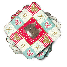 Load image into Gallery viewer, Norwegian Forest Cat Love Coasters - Set of 4 Lightweight Foam, Absorbent Drink Coasters  CK5137FC