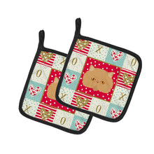 Load image into Gallery viewer, Persian Modern Cat Love Pot Holders - Set of 2 - Heat-Resistant Kitchen Essentials CK5146PTHD