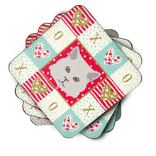 Load image into Gallery viewer, Persian Traditional Cat Love Coasters - Set of 4 Lightweight Foam, Absorbent Drink Coasters  CK5147FC