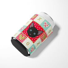 Load image into Gallery viewer, Russian White Black Cat Love Can or Bottle Hugger CK5155CC
