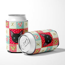 Load image into Gallery viewer, Russian White Black Cat Love Can or Bottle Hugger CK5155CC