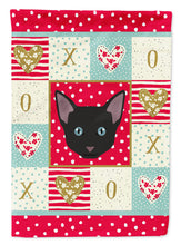 Load image into Gallery viewer, Russian White Black Cat Flag Canvas House Size CK5155CHF