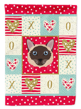 Load image into Gallery viewer, Siamese Traditional Cat Flag Canvas House Size CK5163CHF