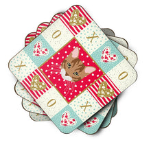 Load image into Gallery viewer, Toyger Cat Love Coasters - Set of 4 Lightweight Foam, Absorbent Drink Coasters  CK5174FC