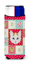 Load image into Gallery viewer, Turkish Van Cat   Hugger for slim cans CK5176MUK