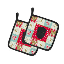 Load image into Gallery viewer, Affenpinscher Love Pot Holders - Set of 2 - Heat-Resistant Kitchen Essentials CK5180PTHD