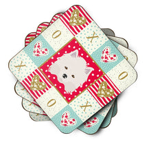 Load image into Gallery viewer, American Eskimo Love Coasters - Set of 4 Lightweight Foam, Absorbent Drink Coasters  CK5181FC