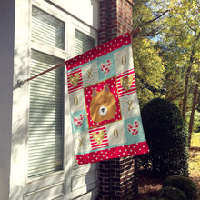 Load image into Gallery viewer, Elo Dog Flag Canvas House Size CK5196CHF