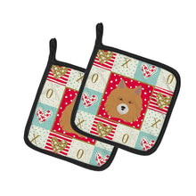 Load image into Gallery viewer, Elo Dog Love Pot Holders - Set of 2 - Heat-Resistant Kitchen Essentials CK5196PTHD