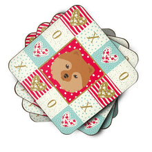 Load image into Gallery viewer, German Spitz Love Coasters - Set of 4 Lightweight Foam, Absorbent Drink Coasters  CK5201FC