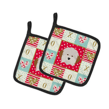 Load image into Gallery viewer, Havanese Dog Love Pot Holders - Set of 2 - Heat-Resistant Kitchen Essentials CK5205PTHD