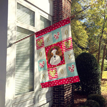 Load image into Gallery viewer, Imperial Shih Tzu Flag Canvas House Size CK5206CHF