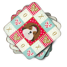 Load image into Gallery viewer, Imperial Shih Tzu Love Coasters - Set of 4 Lightweight Foam, Absorbent Drink Coasters  CK5206FC