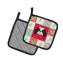 Load image into Gallery viewer, Japanese Chin Love Pot Holders - Set of 2 - Heat-Resistant Kitchen Essentials CK5209PTHD
