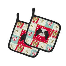 Load image into Gallery viewer, Japanese Chin Love Pot Holders - Set of 2 - Heat-Resistant Kitchen Essentials CK5209PTHD