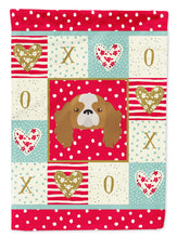 Load image into Gallery viewer, Blenheim Cavalier King Charles Spaniel Flag Canvas House Size CK5212CHF