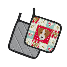 Load image into Gallery viewer, Kromfohrlander Love Pot Holders - Set of 2 - Heat-Resistant Kitchen Essentials CK5213PTHD