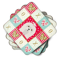 Load image into Gallery viewer, Maltese Love Coasters - Set of 4 Lightweight Foam, Absorbent Drink Coasters  CK5217FC