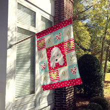 Load image into Gallery viewer, Poodle Flag Canvas House Size CK5229CHF