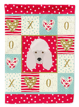 Load image into Gallery viewer, Poodle Flag Canvas House Size CK5229CHF