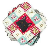 Load image into Gallery viewer, Schipperke Love Coasters - Set of 4 Lightweight Foam, Absorbent Drink Coasters  CK5236FC