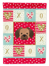 Load image into Gallery viewer, Tibetan Spaniel Flag Canvas House Size CK5240CHF