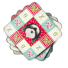 Load image into Gallery viewer, Tibetan Terrier Love Coasters - Set of 4 Lightweight Foam, Absorbent Drink Coasters  CK5241FC