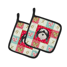 Load image into Gallery viewer, Tibetan Terrier Love Pot Holders - Set of 2 - Heat-Resistant Kitchen Essentials CK5241PTHD