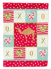 Load image into Gallery viewer, Arabian Camel Dromedary Love Garden Flag – Decorative Outdoor Yard Flag CK5244GF