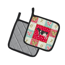 Load image into Gallery viewer, Holstein Cow Love Pot Holders - Set of 2 - Heat-Resistant Kitchen Essentials CK5249PTHD