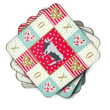 Load image into Gallery viewer, Hungarian Grey Steppe Cow Love Coasters - Set of 4 Lightweight Foam, Absorbent Drink Coasters  CK5251FC
