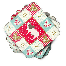 Load image into Gallery viewer, Malvi Cow Love Coasters - Set of 4 Lightweight Foam, Absorbent Drink Coasters  CK5257FC