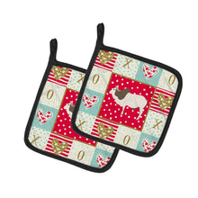Load image into Gallery viewer, Malvi Cow Love Pot Holders - Set of 2 - Heat-Resistant Kitchen Essentials CK5257PTHD