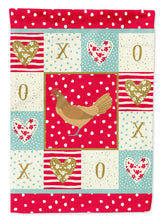 Load image into Gallery viewer, Frisian Friesian Chicken Love Flag Canvas House Size CK5259CHF